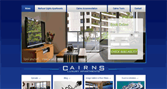 Desktop Screenshot of cairnsluxuryapartments.com.au